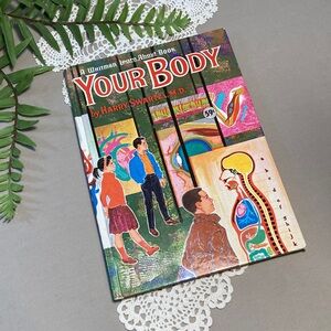 Vintage Whitman Learn About Your Body Educational Reference Book 1962